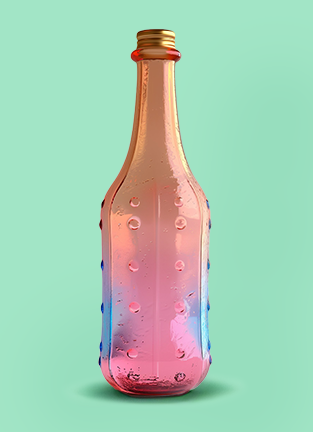 Murano Bottle