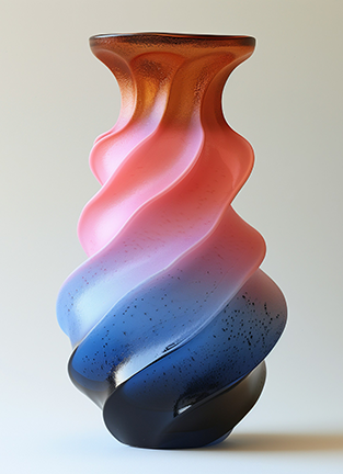 Multicolor Vase